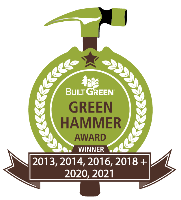 Built Green Hammer Award Logo