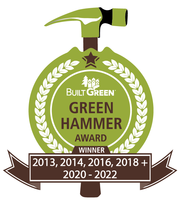 Built Green Hammer Award Logo