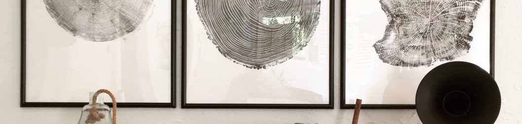 Eco-Friendly Tree Print Artwork by Upper Earth