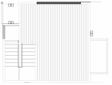 Roof Deck Floor Plan of 109B 22nd Ave E at the Thalia Townhomes