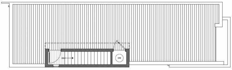 Roof Deck Floor Plan of 2125 Dexter Avenue N