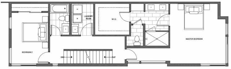 Third Floor Plan of 2125 Dexter Avenue N