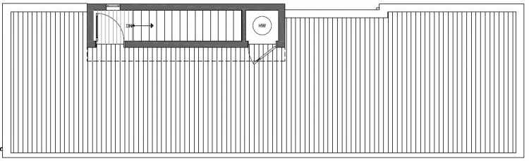 Roof Deck Floor Plan of 2127 Dexter Avenue N