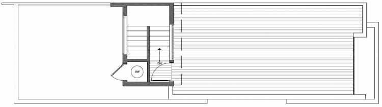 Roof Deck Floor Plan of 2133 Dexter Avenue N