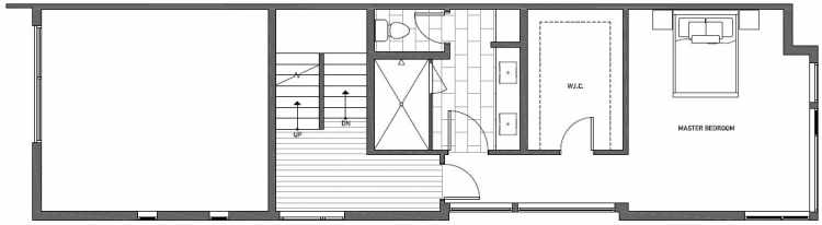 Second Floor Plan of 2133 Dexter Avenue N