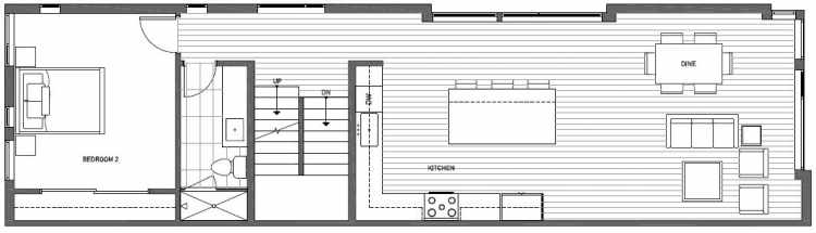 Third Floor Plan of 2135 Dexter Avenue N