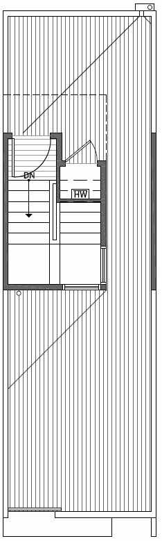 Roof Deck Floor Plan of 2414B NW 64th St in Ballard