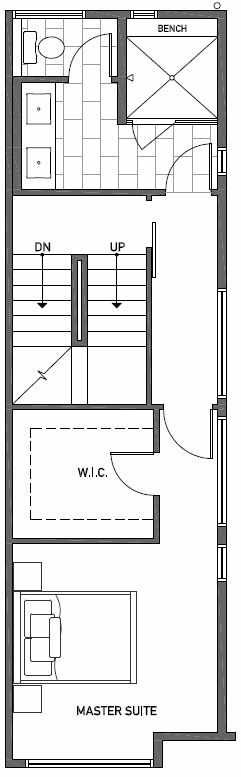 Third Floor Plan of 2444A NW 64th St in Ballard