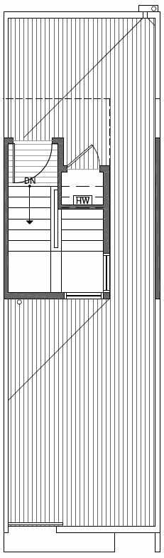 Roof Deck Floor Plan of 2444B NW 64th St in Ballard