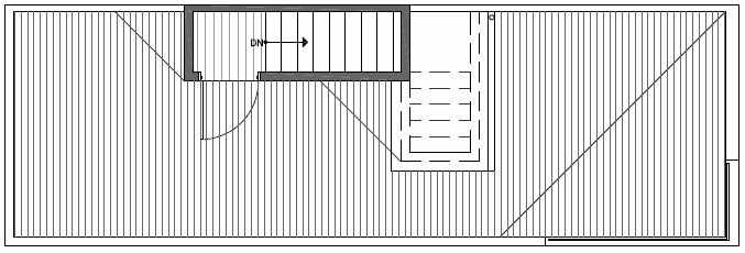 Roof Deck Floor Plan of 3531 Wallingford Ave N in Lucca Townhomes by Isola Homes