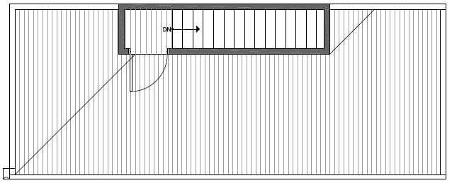 Roof Deck Floor Plan of 3541 Wallingford Ave N in Lucca Townhomes by Isola Homes