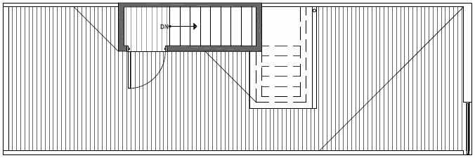 Roof Deck Floor Plan of 3551 Wallingford Ave N in Lucca Townhomes by Isola Homes