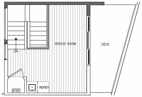 Fourth Floor Plan of 7213 5th Ave NE of the Verde Towns in Green Lake