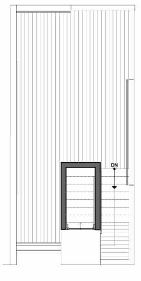 Roof Deck Floor Plan of 8509C 16th Ave NW, One of the Ryden Townhomes in Crown Hill