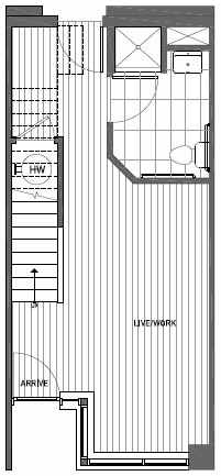 First Floor Plan of Talta's Lisbet Floor Plan