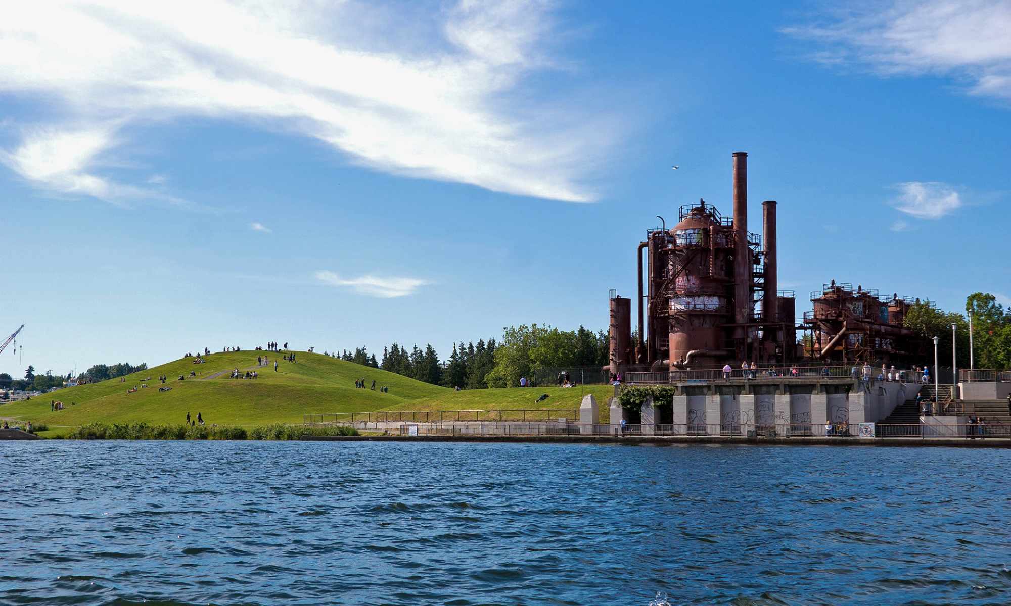 Gas Works Park in the Wallingford Neighborhood of Seattle