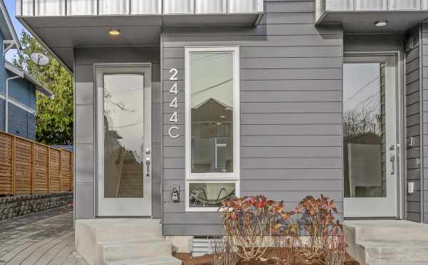 Exterior of the Lifa West Townhomes in Ballard