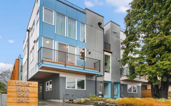 View of the Hawk's Nest Townhomes, Located in North Beacon Hill