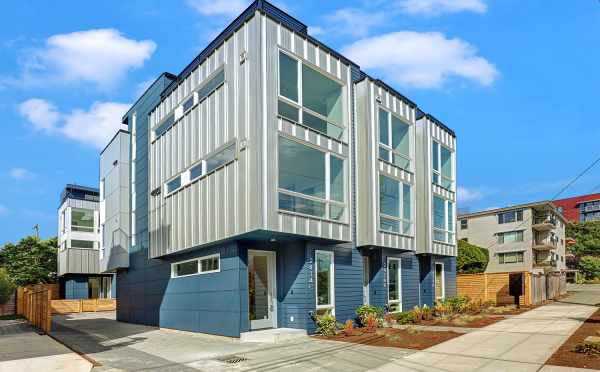 Exterior of the Lifa East Townhomes in Ballard