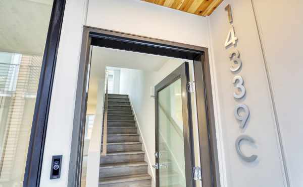 Front Door of 14339C Stone Ave N at the Maya Townhomes