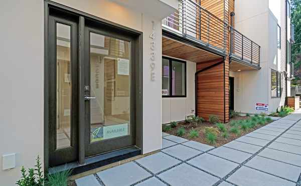 Front Door of 14339E Stone Ave N, One of the Maya Townhomes