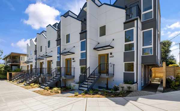 View of the Oleana Townhomes from the Corner of 14th Ave NW and NW 64th St