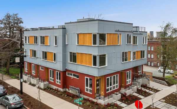 The Reflections Townhomes at 14th and Denny in Capitol Hill by Isola Homes
