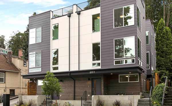 Exterior of the Tremont Townhomes, New Homes in the University District