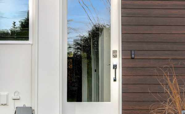 Front Door of 2310 W Emerson St, One of the Walden Townhomes by Isola Homes