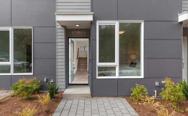 Front Door of 10843 11th Ave NE in the Lily Townhomes