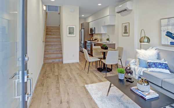 Entryway to 503B NE 72nd St of the Emory Townhomes