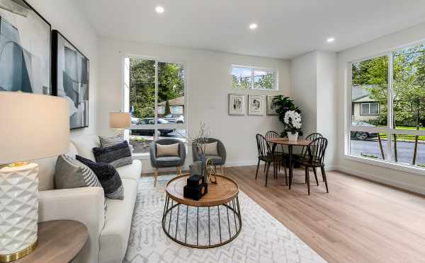 Living Room and Dining Room and 10419 Alderbrook Pl NW