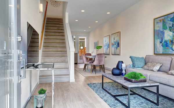 Entryway and Living Room of 2414B NW 64th St