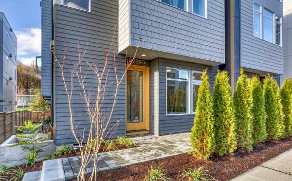 Front Door of 4729D 32nd Ave S, One of the Sterling Townhomes