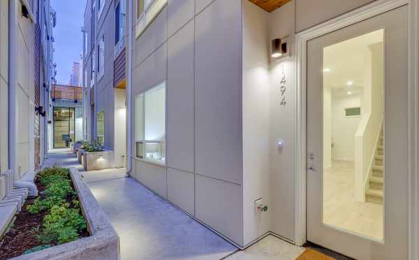 Front Door and Walkway to 1494 NW 75th Street