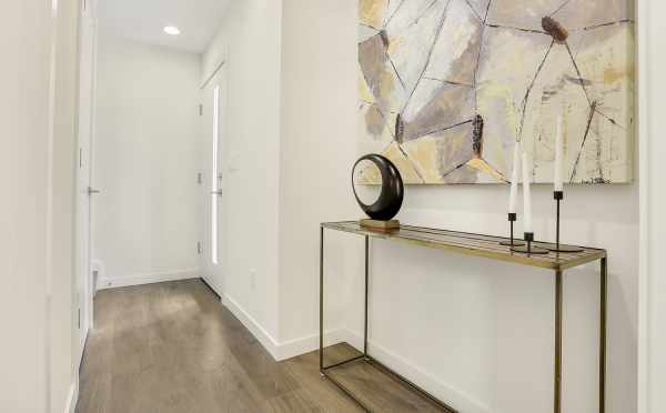 Entryway at 8364 14th Ave NW, One of the Thoren Townhomes