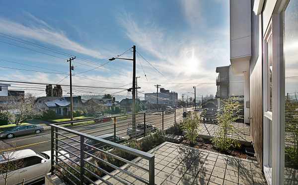 Front Porch of the Twin I Townhomes