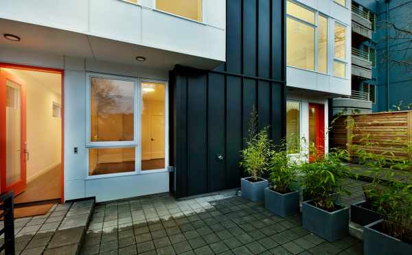 Front Door of One of the Twin II Townhomes