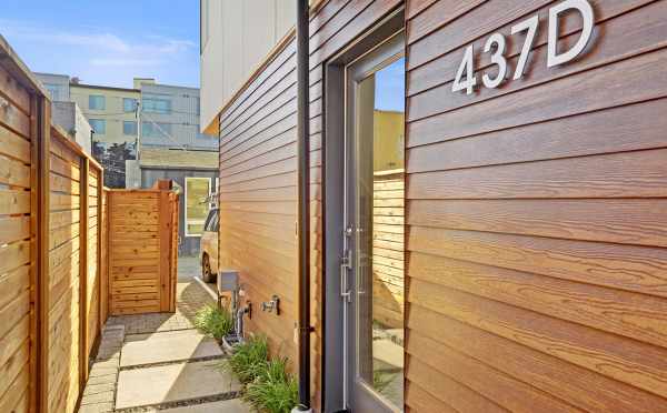 Front Door of 437D NE 73rd Street