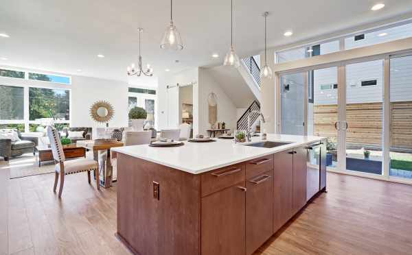 View from the Kitchen to the Dining Room of a Sheffield Park Home