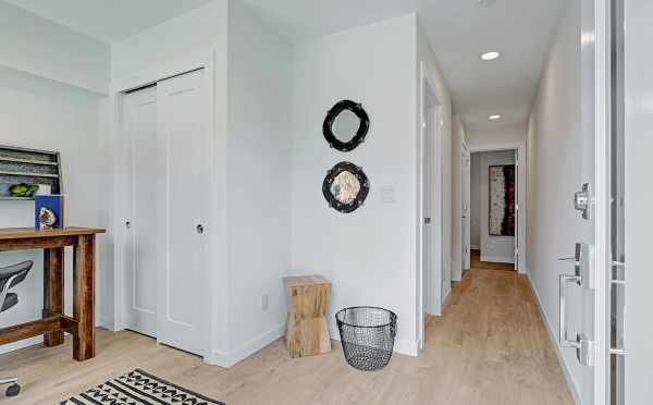 Hallway Leading from the Den on the First Floor of 3549 Wallingford Ave N