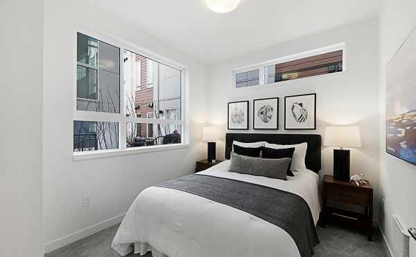 First Bedroom of 7528A 15th Ave NW, Townhome in Talta Ballard