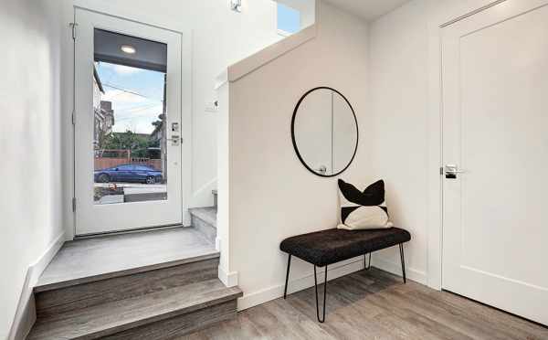 Entryway at 500C NE 71st St, One of the Avery Townhomes in Green Lake