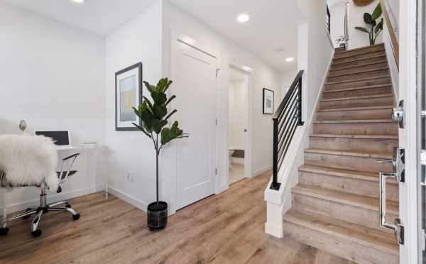 Entryway at 1105F 14th Ave, a Corazon Central Townhome