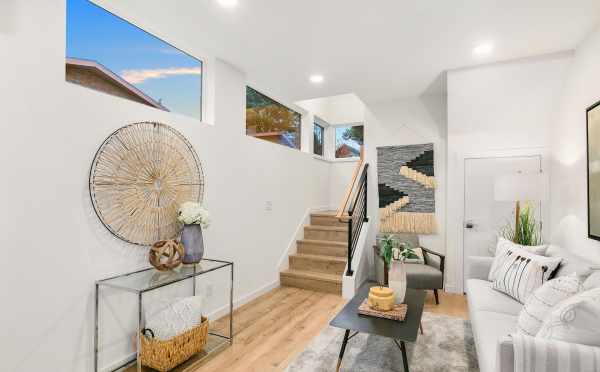 Living Room at 418F 10th Ave E