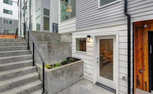 First-Floor Entrance to 8551A Midvale Ave N in Fattorini Flats North