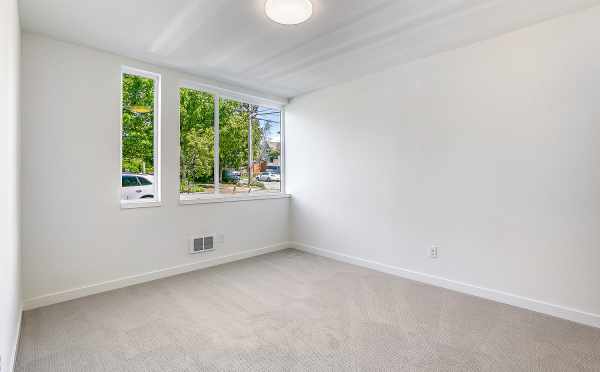 First Floor Bedroom at 1703 NW 62nd St in the Kai Townhomes