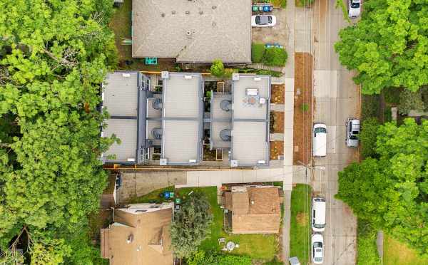 Overhead View of the Tremont Townhomes by Isola Homes