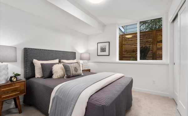 First-Floor Bedroom at 1728C 11th Ave