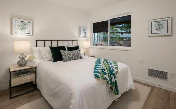 First Floor Bedroom in One of the Baymont Townhomes